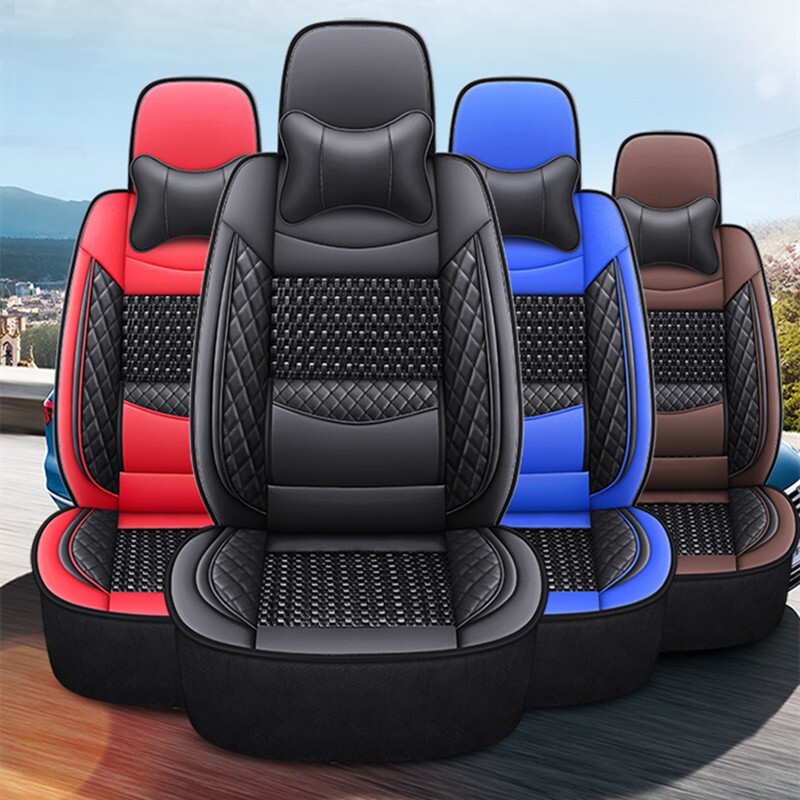 大通V80座套依维柯宝迪得意东风御风前后排四季冰丝布汽车坐垫