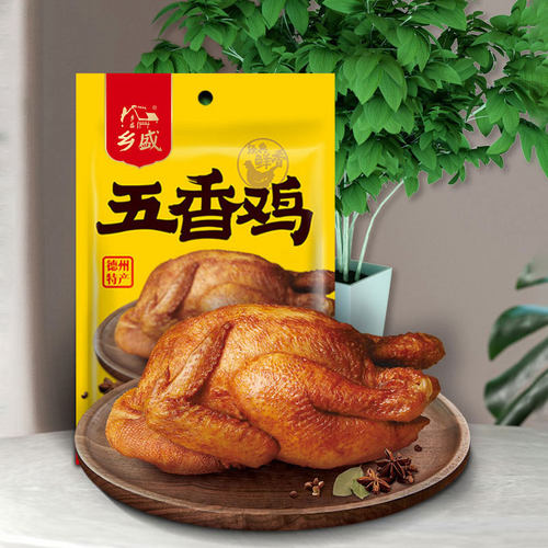 德州乡盛五香鸡正宗即食肉食特产