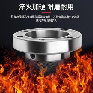 数控车床主轴头延长筒夹座A2 套筒 6后拉式 夹头座法兰式