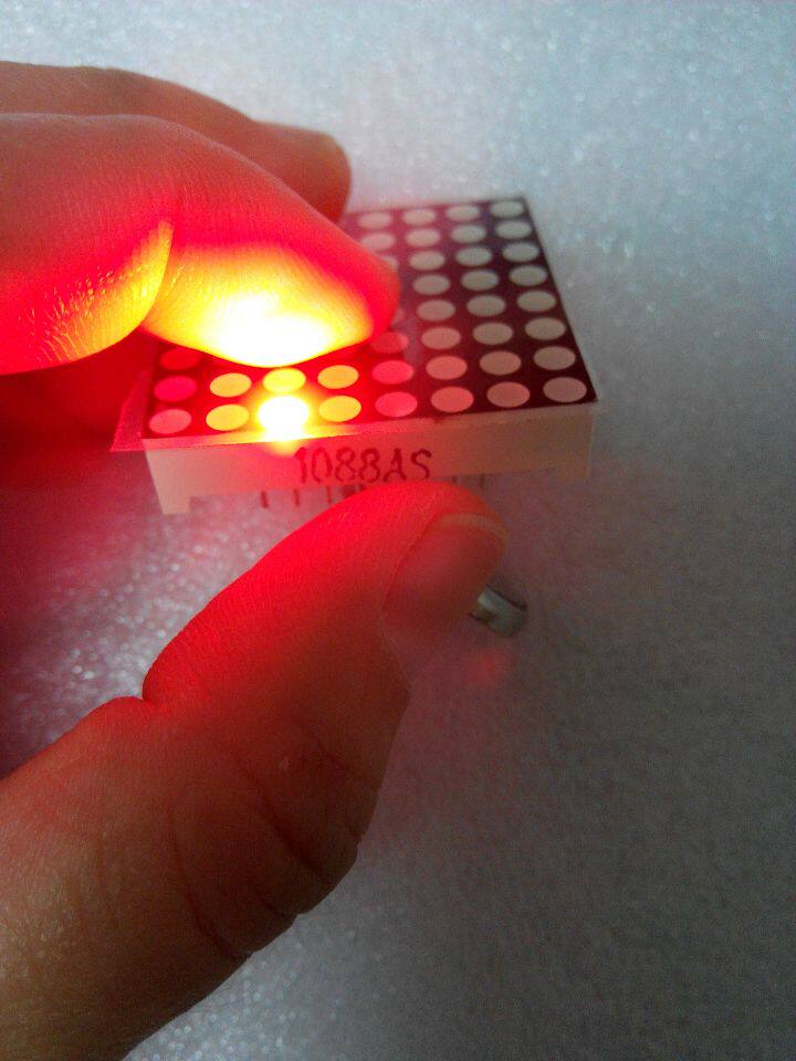 。3MM 8*8共阴红光1088BS红色led点阵1088AS数码管MAX7219专用点怎么样,好用不?