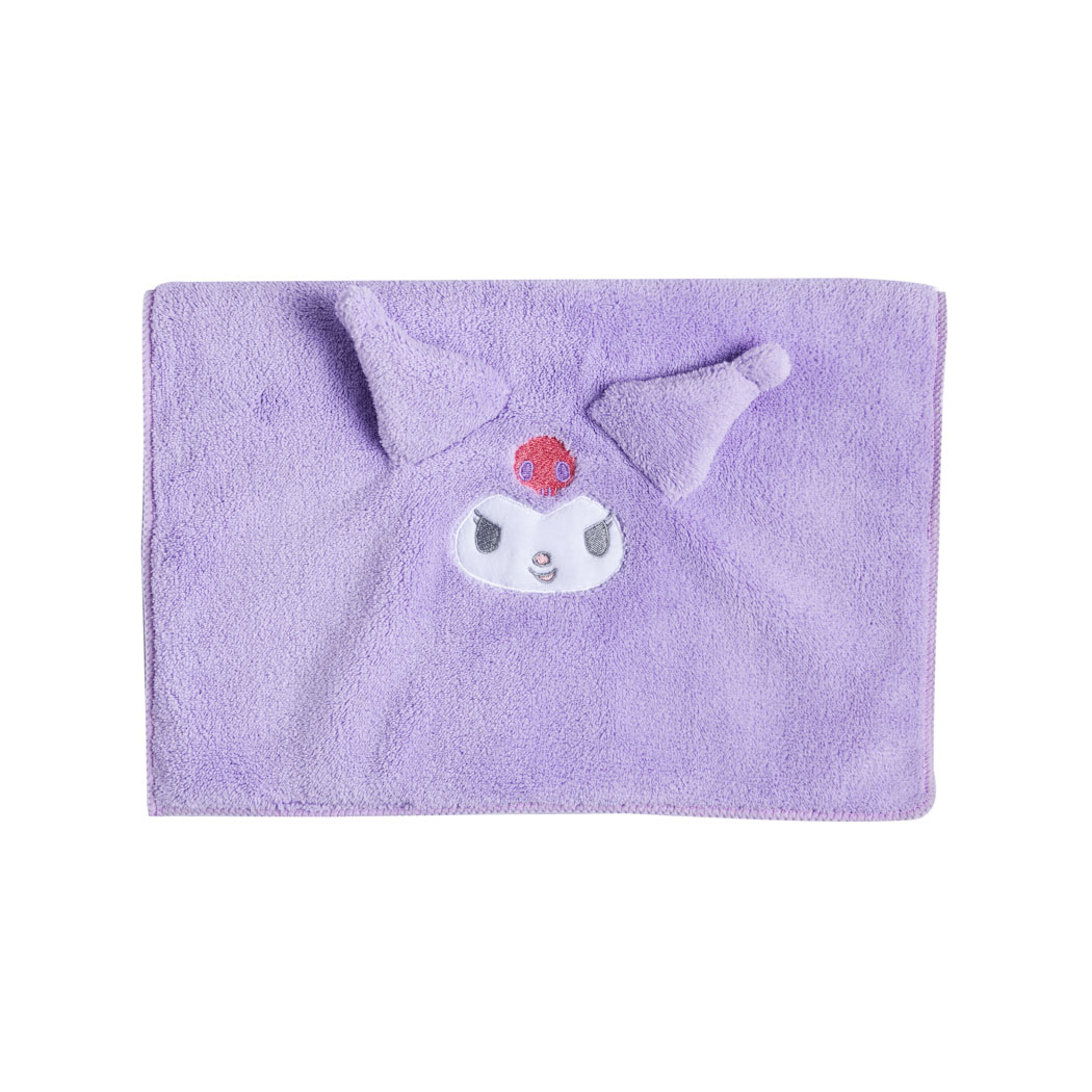 名创优品三丽鸥库诺米珊瑚绒毛巾