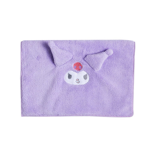 名创优品三丽鸥库诺米珊瑚绒毛巾