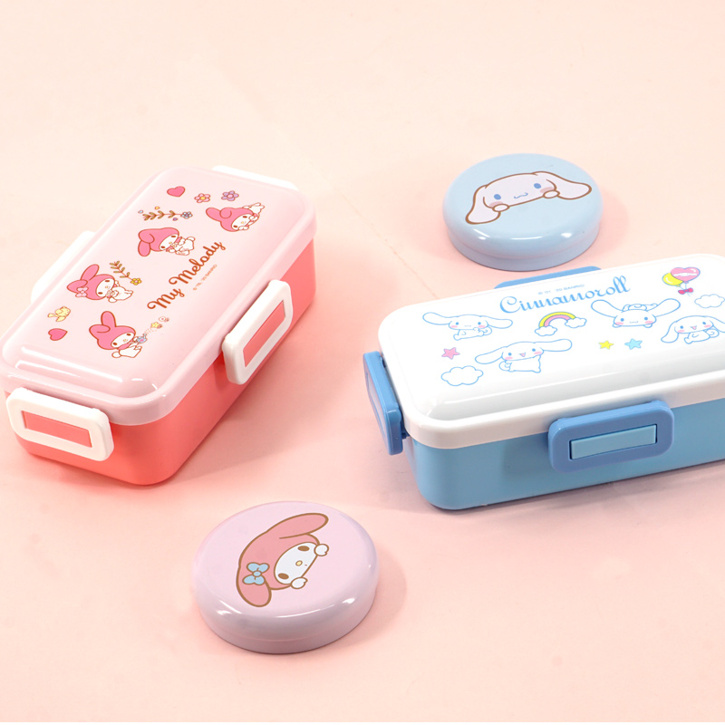 名创优品三丽鸥四边扣便当盒