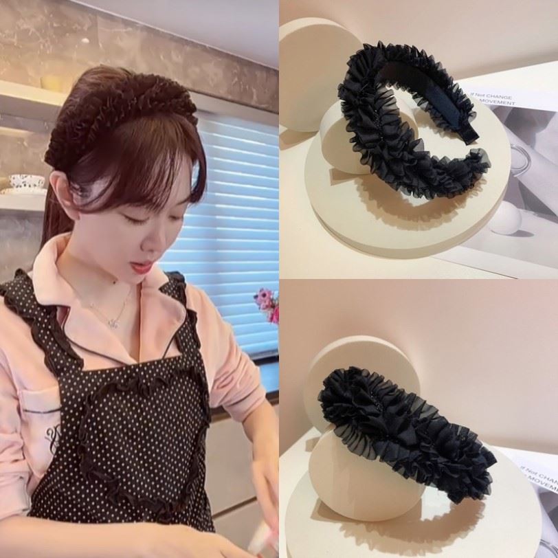 花苞发卡头箍复古法式发饰