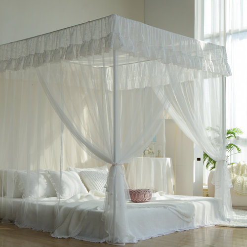 全罩式三开门家用卧室落地蚊帐