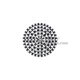 WS2812B 93灯环形圆盘LED圆环内置IC全彩点控1-9-21-37-61/12/16