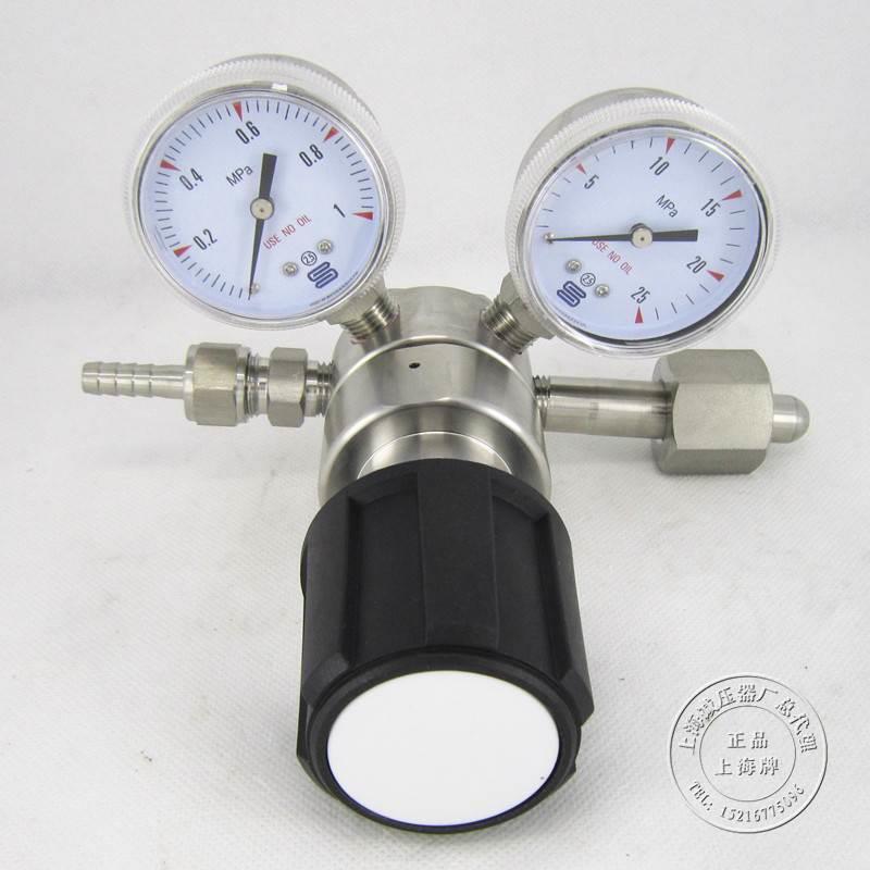 不锈钢316L 氯化氢  二氧化氮  耐腐蚀气体调压阀1*25不锈钢乙炔