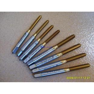 挤压镀钛丝攻丝锥加大精度无屑平头尖头8B9B10B11B12B公制 美制牙