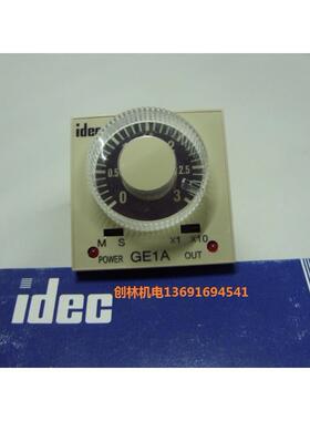原装和泉IDEC时间继电器GE1A-C30MAD24 3S-30M 分秒可调时间