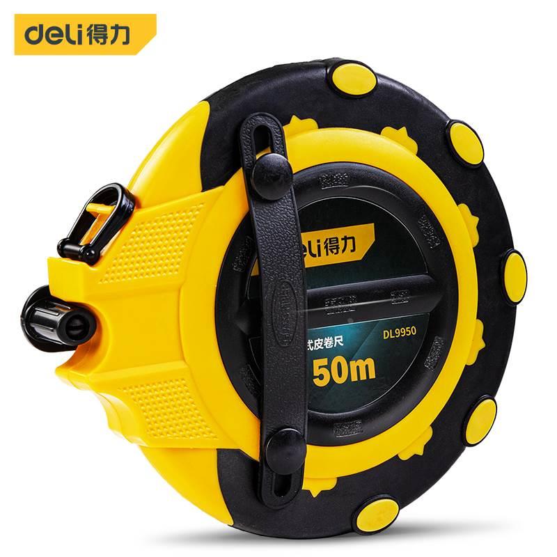 工具 3倍速盒式皮卷尺加粗纤维皮卷尺工程软皮尺dl9920 30 50