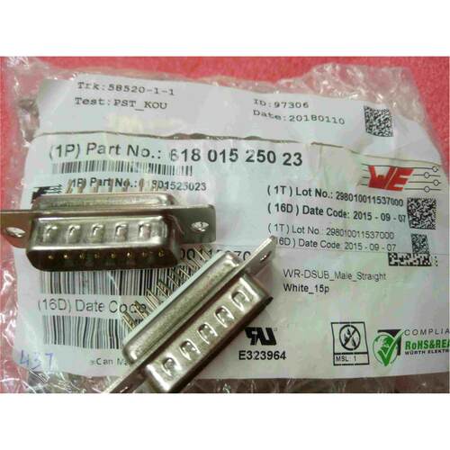 61801525023[D-Sub Standard Connectors WR-DSUB Male 15Pin