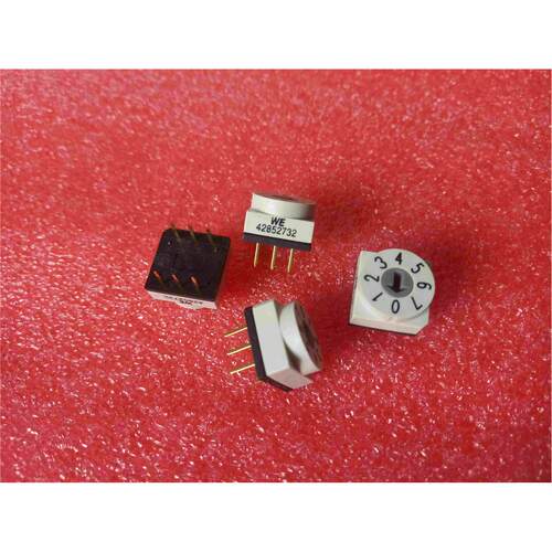 428527320908 SW ROTARY DIP OCTAL 150MA 24V WE开关 全新原装
