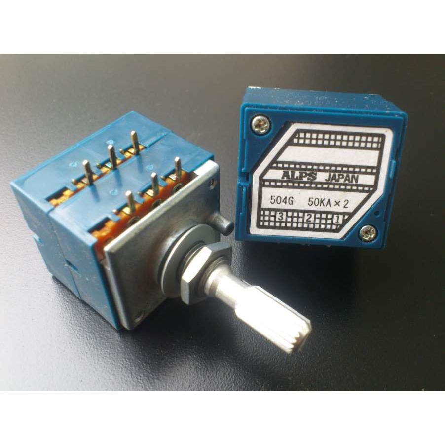 花柄--ALPS27-50k & 100K 27型电位器（保真）40元/颗