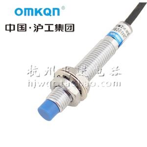 正品沪工 A级 接近开关 LJ8A3-2-Z/BX 三线常开NPN 直流36V 蓝色