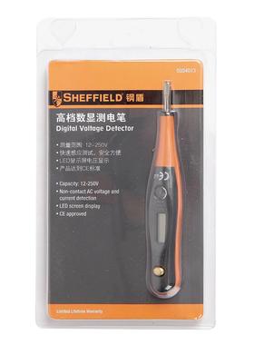 钢盾S034013多功能数显测电笔螺丝刀高级感应试电笔电工工具