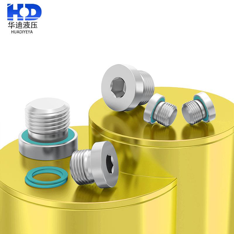 304绿色氟胶圈内六角ED堵头油塞螺堵螺塞油堵G1/8G1/4M8M10M20M22