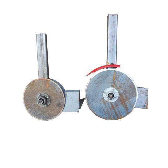 花生播种机配件 圆盘开沟器总成 23 28径锰钢盘优质 快邮厂家直销