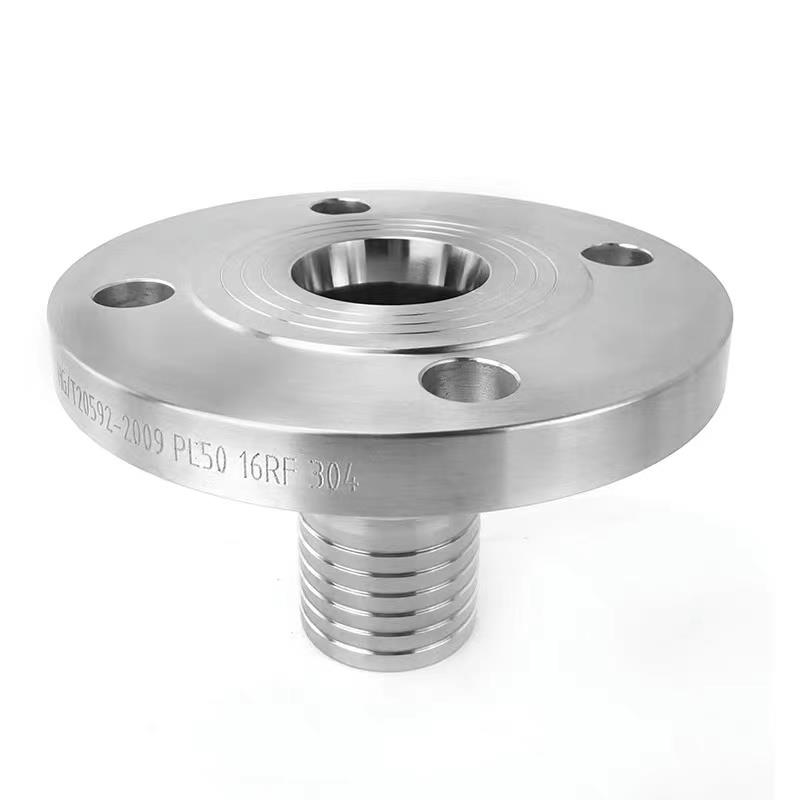 卫生级不锈钢固定法兰扣压接头DN15 20 25 32 40 50