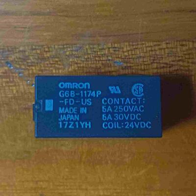 实拍现货  假一赔十 终端继电器模组G6B-1174P 24VDC 1114P