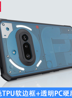 XUNDD Nothingphone3a手机壳新款透明不黄适用3aPro保护套镜头全包气囊防摔软边硬后盖超薄简约外壳高级感