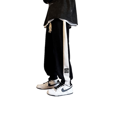 雪尼尔休闲裤加绒加厚冬季