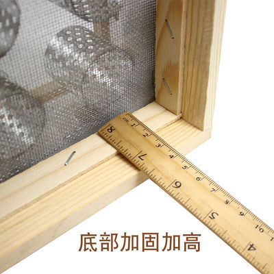 六孔木质艾灸盒随身灸家用腹部长方形腰部膝盖膝关节全身家用灸|