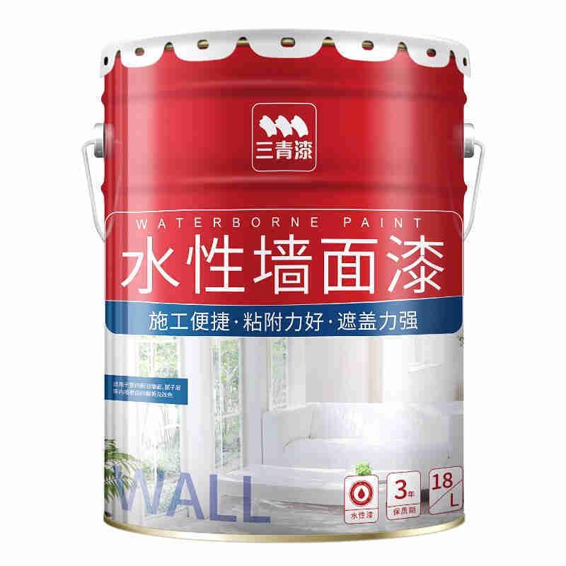 2023净味乳胶漆内墙水性漆涂料墙漆翻新净味环保刷墙漆大桶装|