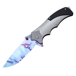 流浪者CSGO游戏周边同款高硬度全钢折叠刀模型道具儿童玩具未开刃