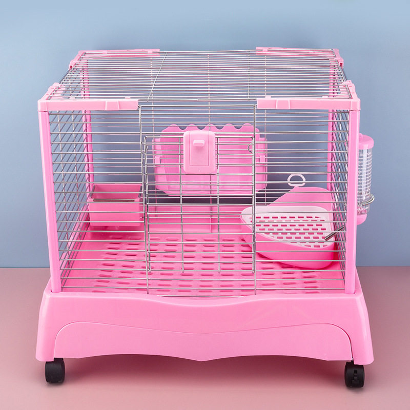 兔子笼子家用室内专用大号荷兰猪豚鼠自动清粪小兔笼养兔宠物兔窝