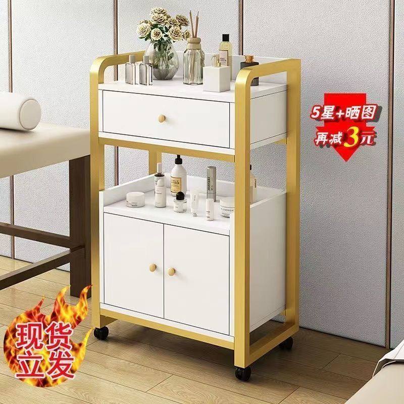 美容院专用小推车美容仪器置物架设备收纳推车多功能可移动工具车
