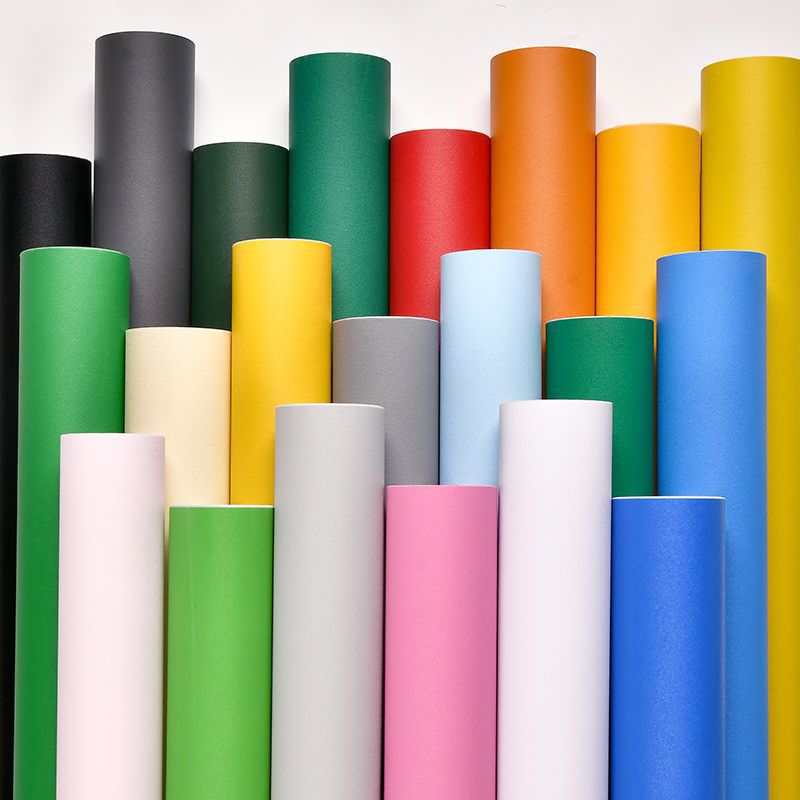 自粘纯色入户门改造旧门贴翻新贴纸卧室房门包边防水衣柜桌面