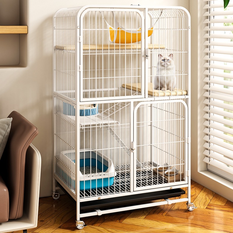 猫笼子家用室内猫别墅自由空间繁殖笼绝育笼猫舍猫窝猫咪猫屋日用