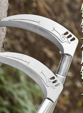 新款锰钢镰刀割草刀农用手工锻打镰刀家用特殊钢收割菜收麦子砍柴