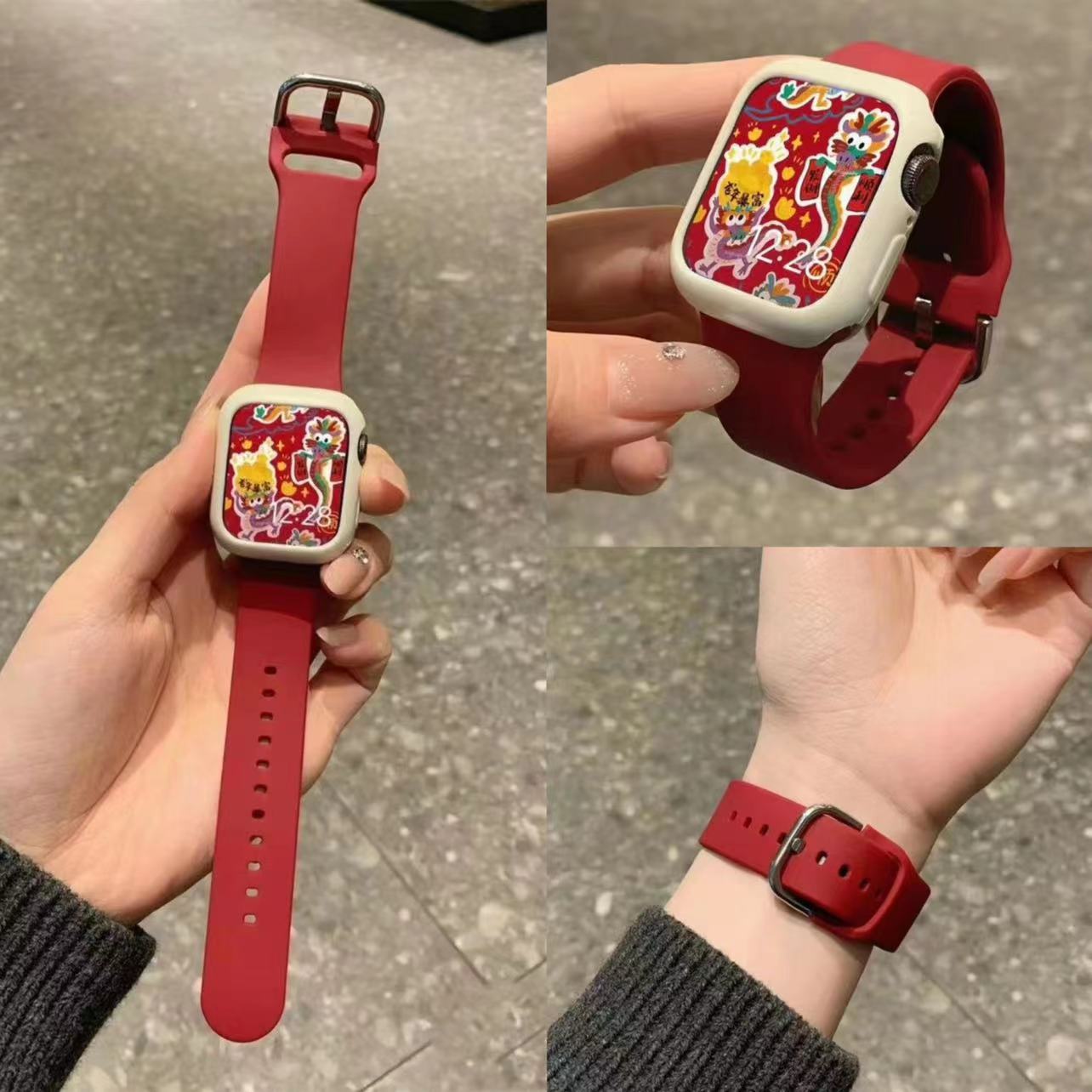 适用vivo watch gt表带iqoo液态硅胶透气watch GT运动防水手表链