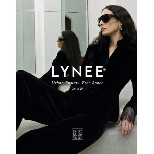 LYNEE黑色丝绒收腰蕾丝女套装