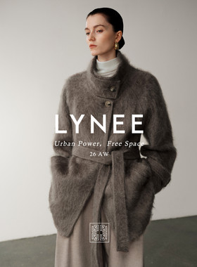 LYNEE羊毛拉绒大衣短款