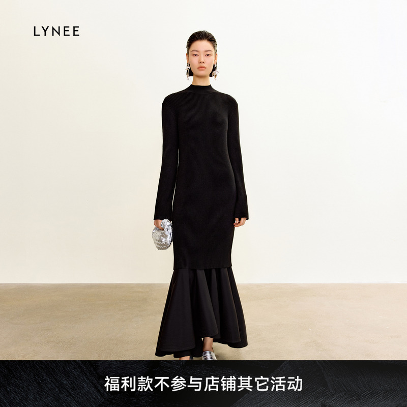 LYNEE 针梭织套穿连衣裙