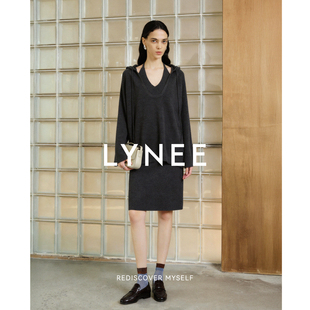 LYNEE【旷野】简约Row风针织套装 连帽U领针织套头衫/挂脖V领背心