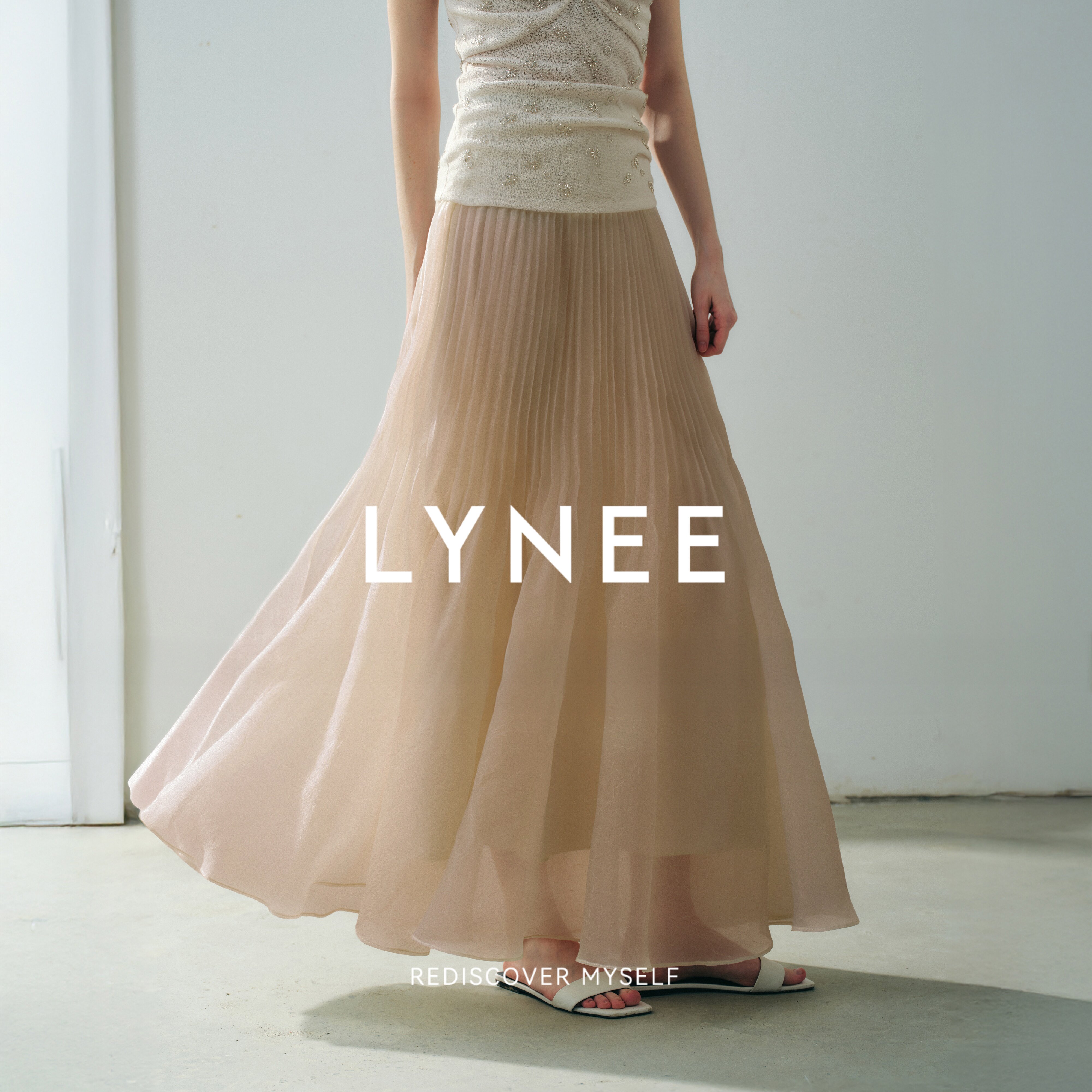 LYNEE美人鱼设计感百褶鱼尾裙图片