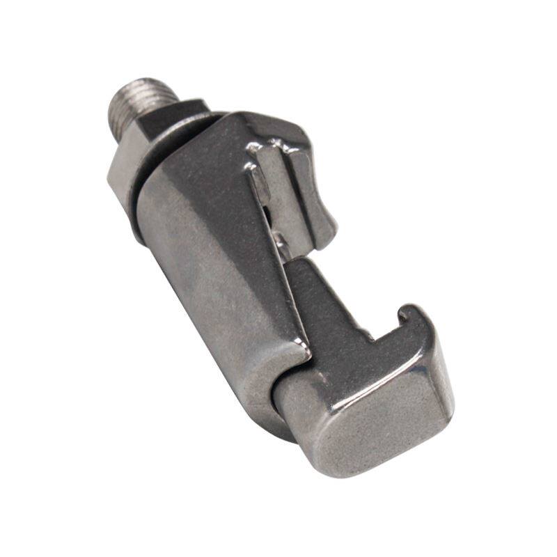 304不锈钢真空卡钳螺钉卡扣夹子法兰双头勾卡箍钩槽螺栓活动夹