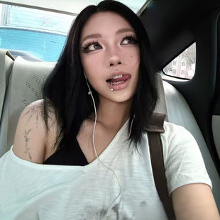 爆闪镶钻款牙饰diy自己粘工具包不伤牙个性小众辣妹爱心牙钻饰品