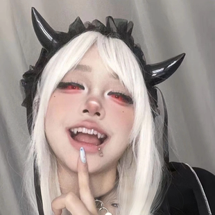 天然宝石牙钻自己粘牙钻爆闪自己diy炫酷小獠牙牙钻辣妹亚文化