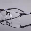 电焊眼镜焊工专用眼镜男防蓝光辐射抗疲劳新款 半框平光镜
