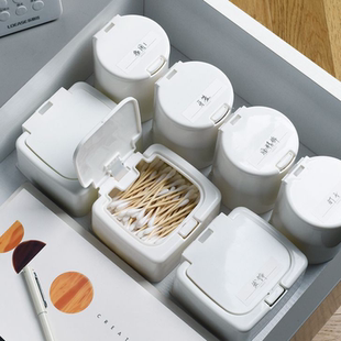 亚克力棉签收纳盒美容院棉片盒梳妆台防尘化妆棉盒子放卸妆纸巾盒