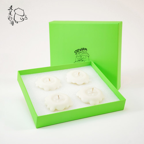 大美术馆 雪人香薰蜡烛【4只补充装】