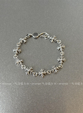 y2k朋克辣妹风十字架手链