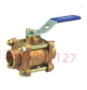 T/S-595-Y美国NIBCO尼必可消防空调蒸汽专用黄铜三片式内螺纹球阀