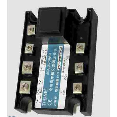 正品上海卓一ZYG-GVD 60A全隔离调压模块4-20MA或0-5V调压