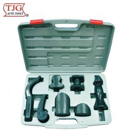 台湾TJG-D1005     钣金用衬铁工具组7件套     钣金挡块组套