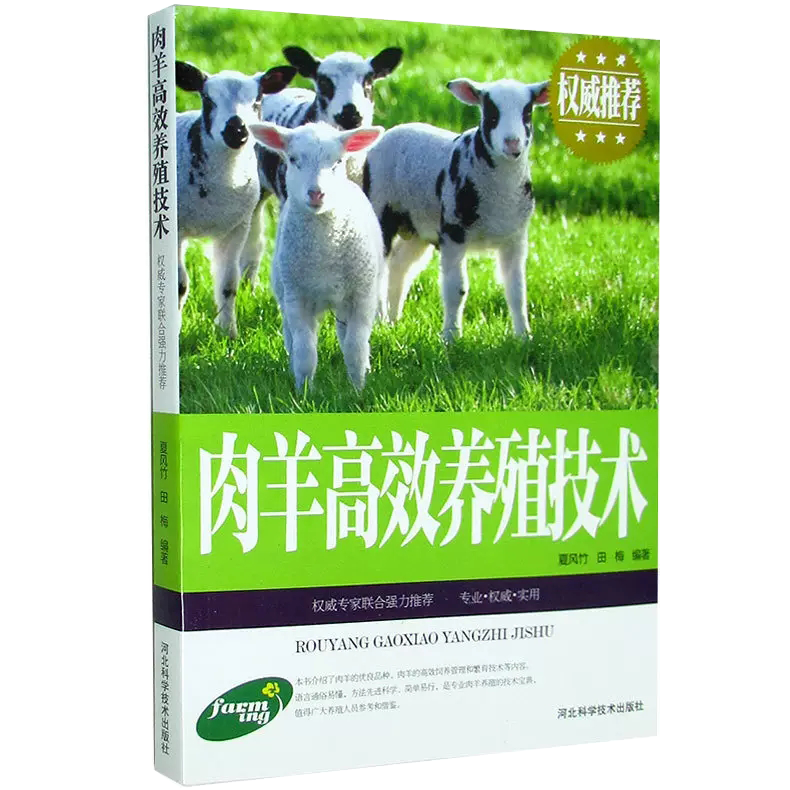 【书】肉羊高效养殖技术肉羊养殖技术书籍图文本肉羊品种肉羊营养需要草料配制肉羊繁育技术常见病防治家禽畜牧养殖书籍